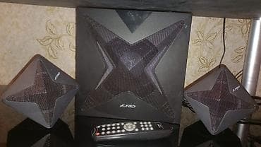 zimmer tv pult yukle: F&D Kolonka, Növ - Akustik, rəng - Qara — 1