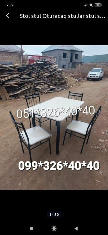 taburetka satilir: Masa ve oturacaq destleri stol stul Stol stul stul stol oturacaq — 29