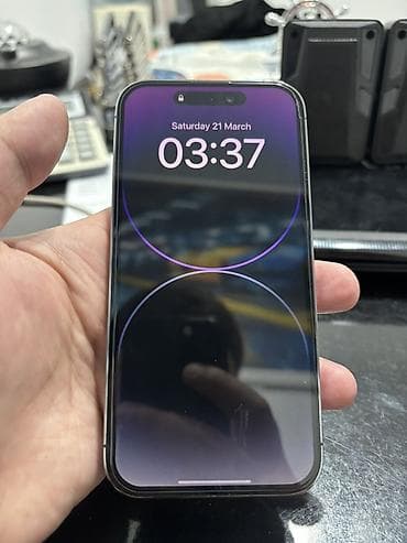 IPhone 14 Pro, 128 GB, Deep Purple, Face ID lalafo.az -da IPhone 14 Pro, 128 GB, Deep Purple, Face ID
