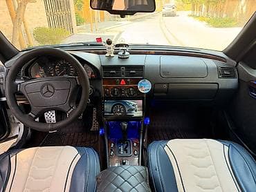 renault megane disk: 🚘 Mercedes-Benz C-Class W202 Elegance 🔥 ✨ Gümüşü metallik rəng 🖤 — 4