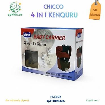 🤍👶 Chicco 4-ü-1 Kenquru – Komfortlu və Təhlükəsiz Aktiv valideynlər