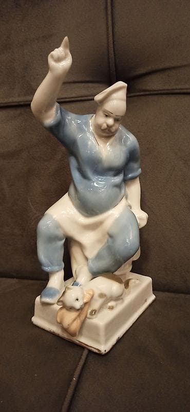 dekor divar sekilleri: Fiqur, Keramika, rəng - Ağ — 7