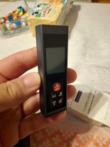 lazer aparati mini: Yeni Lazer məsafə ölçən, Hesablama funksiyalı, USB girişli — 3