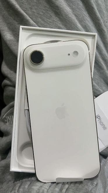 philips xenium 9@9d: IPhone Air, 256 GB, Ağ, Sənədlərlə — 2