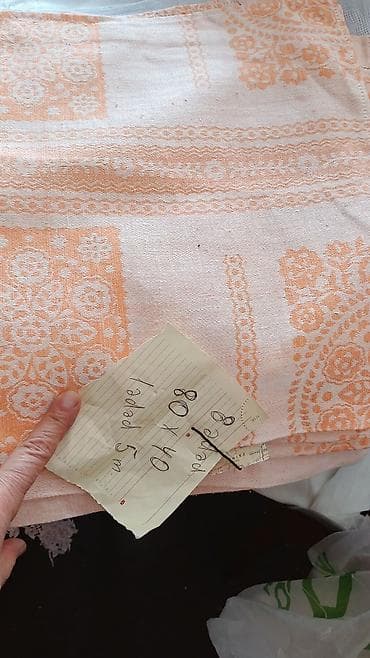 süfreler: Mətbəx və süfrə üçün dəst parça məhsulları - Material: kətan/paxta — 5