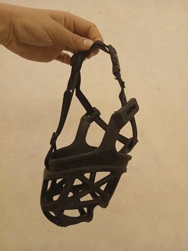 Audi: İt üçün ağızlıq (maska) - Material: yumşaq, lakin möhkəm elastik — 4