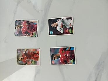 Panini futbol stikerləri dəsti - Rəsmi Panini seriyasından 4 ədəd