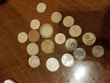 testir: Xarici sikkələrdən ibarət qarışıq kolleksiya - Müxtəlif ölkələr və — 1