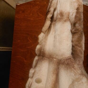 шуба: Натуральная норковая оригинальная шуба с раскошным капюшоном — 6