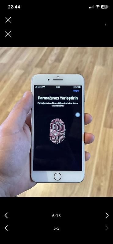 daxili kredit iphone: IPhone 8 Plus, 128 GB, Ağ, Zəmanət, Barmaq izi — 8