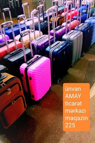 Çamadanlar. 50 manatdan başlayan qiymətlərlə. Ünvan AMAY ticarət lalafo.az -da Çamadanlar. 50 manatdan başlayan qiymətlərlə. Ünvan AMAY ticarət