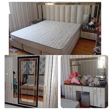 loft yataq desti: Yatağ dəsti əla vəziyyətdə. Satılır 800₼. Ünvan Hövsan &Rumi — 1
