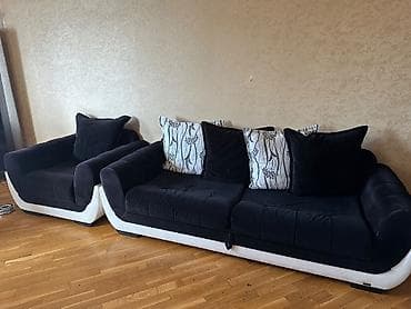 kreslo: İşlənmiş, Masa və oturacaqlar, Divan, TV stend, Kredit yoxdur, Türkiyə — 6