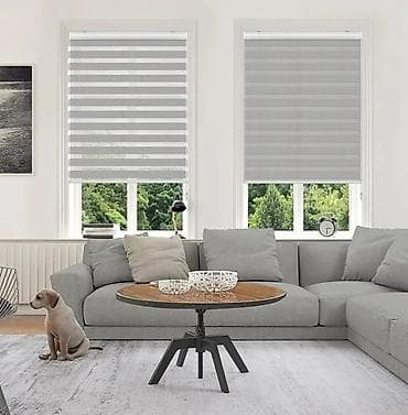 perdə: Zebra jalüz pərdələr - İşıq keçiriciliyi tənzimlənən ikiqat zebra — 5