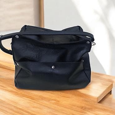 hp probook 4520s: Qara çiyin çantası - Material: hamar teksturalı süni dəri - Rəng: mat — 1