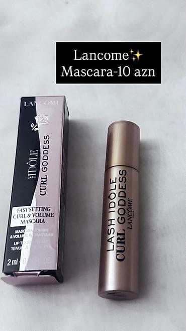 Lancome Lash Idôle Curl Goddess mini tuşu – sürətli quruyan