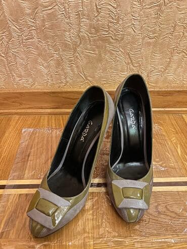 bot ayaqqabi: Tuflilər, Ölçü: 37, rəng - Boz, İşlənmiş — 5