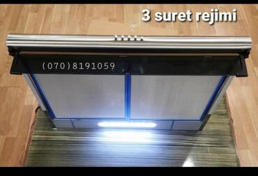 Aspiratorlar: Aspirator Alev, rəng - Ağ, Yeni — 4