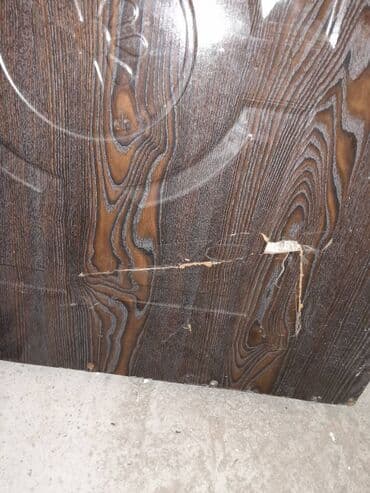 Məhəccərlər: Metal qapı dəsti Eni 90 sm hündürlüyü 205 sm. Normal qapıdır balaca — 5