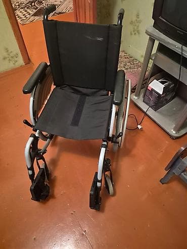 Əlil arabaları: Mexaniki əlil arabası - Yüngül alüminium/metal karkas, davamlı və — 2