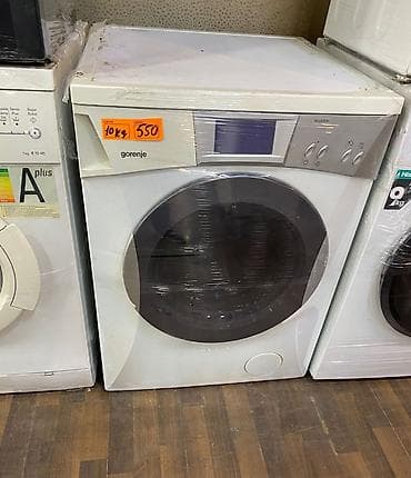 Gorenje paltaryuyan maşın - Yükləmə həcmi: 10 kq (etiket üzərində