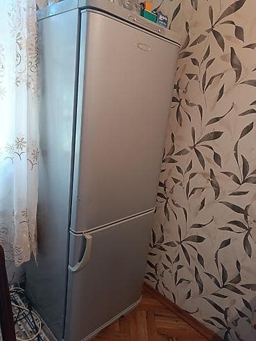 ventilyatorlar satisi: 2 qapılı Atlant Soyuducu Satılır, rəng - Gümüşü, Təkərli — 3