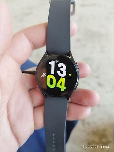 Смарт часы: Смарт часы, Samsung, Сенсорный экран, цвет - Черный — 1