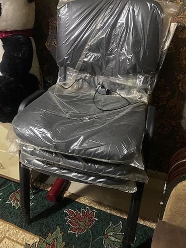 игровой стул: Ofis/konfrans oturacağı - Rəng: tünd boz - Material: yumşaq — 1