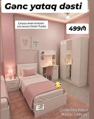 Mebel və ev üçün şık seçimlər - Yataq dəsti (böyük ölçü): yumşaq — 4
