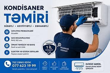 qapi demir qapi seyf qapi: Kondisioner təmiri xidməti - Sürətli, keyfiyyətli, zəmanətli servis - — 1