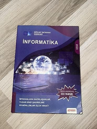 informatika prestij pdf: İnformatika 10-cu sinif, 2023 il — 1