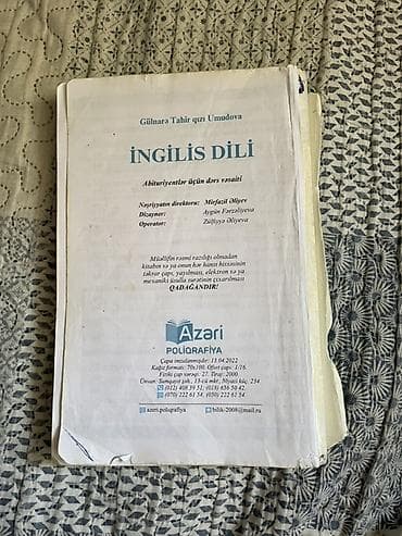Məhsul: “İngilis dili – Kurikulum dərsliklərinin siniflər üzrə lüğəti — 2