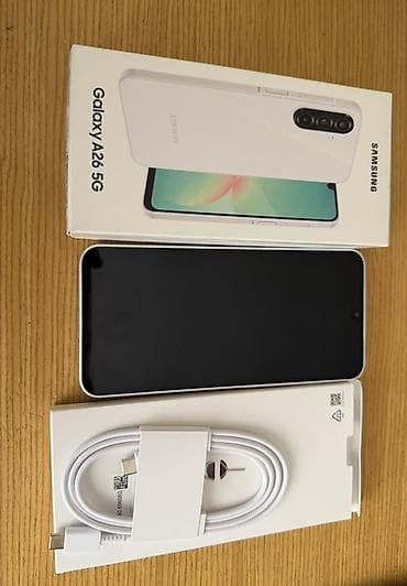 philips xenium 9@9d: Samsung Galaxy A26 5G, 128 GB, rəng - Ağ, İki sim kartlı, Zəmanət, Sensor — 2