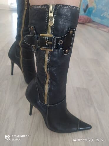 qadın çəkmələri: Ölçü: 39, İşlənmiş — 2