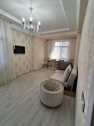 mingecevir mebel: Mənzilin təsviri - Geniş, işı.qlı dəhliz: Uzun koridor, tavan — 9