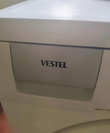 beko paltaryuyan servis: Paltaryuyan maşın Vestel, 6 kq, İşlənmiş, Avtomat, Qurutmasız — 6