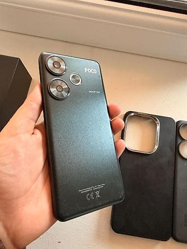 komputer ehtiyat hisseleri: Poco F6, rəng - Qara — 3