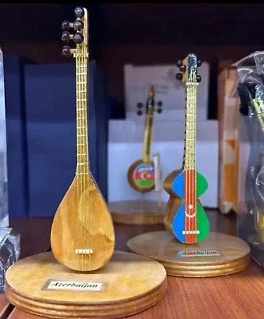 Охота и рыбалка: Məhsul: Taxta suvenir – milli musiqi alətləri kompozisiyası Təsvir: - — 3