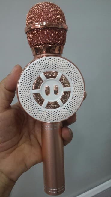 ses yazan cihazlar: Mikrafon ses guclendirici karoke kalonka.Mikro fles,auks butun — 2
