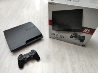 en ucuz ps: İdeal şəkildəki kimi 34 gün(816 saat) toplam işlənmiş ps3 Slim 320gb — 2