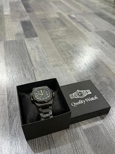 qlzll saat: Metal qolbaqlı kişi qol saatı – QualityWatch qutusunda - Rəng: tam — 1