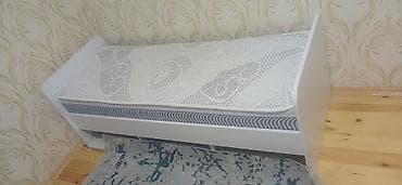 Təknəfərlik çarpayı, Bazasız, Matras ilə, Siyirməsiz