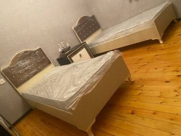 Çarpayılar: Yeni, Təknəfərlik çarpayı, Bazasız, Matras ilə, Siyirməsiz, Azərbaycan — 2