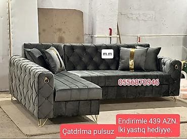 Künc divan, Yeni, Açılan, Bazalı, Parça, Şəhərdaxili pulsuz çatdırılma