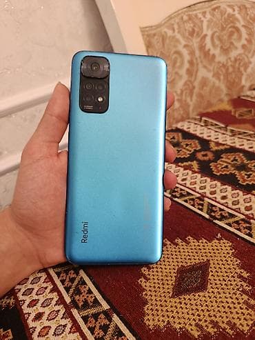 telefonlar 100 manat: Redmi Note 11, 128 GB, rəng - Göy, Sensor, İki sim kartlı — 2