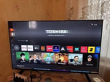 smart box for tv price: Toshiba Smart TV – iri ekranlı, nazik çərçivəli model Xüsusiyyətlər — 4