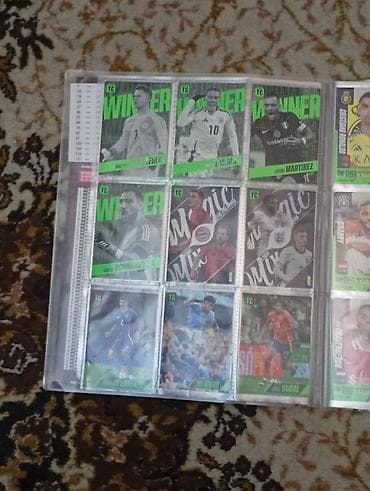 Panini-nin orijinal TOP CLASS kartları albom garışıq satılır albomun — 9