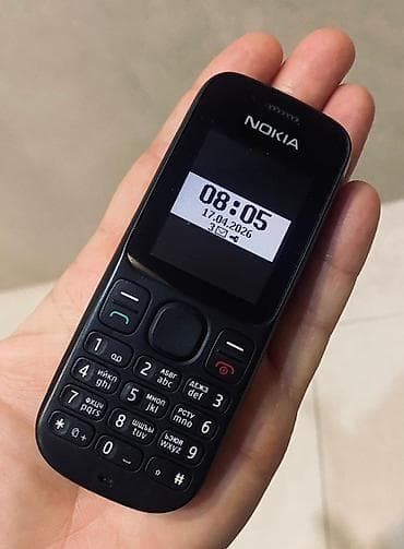 nokia x6: Nokia 110 4G, rəng - Qara, İki sim kartlı — 1