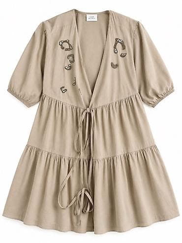Bej rəngli qısa paltar/kimono – Club Monaco cox Ela veziyyetdedi - — 1