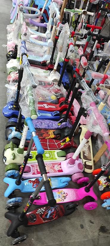 usaq ucun matasklet: Uşaq skuterləri – geniş model və rəng seçimi - 3 təkərli sabit — 5